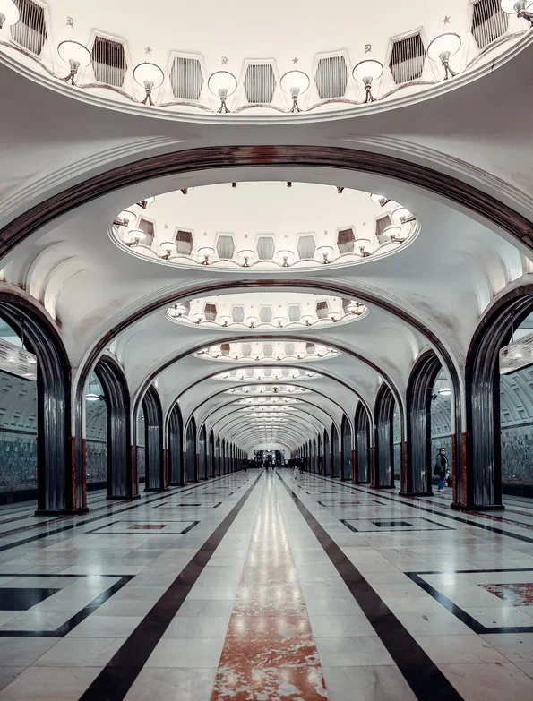 Станции метро в Москве - как подземный музей