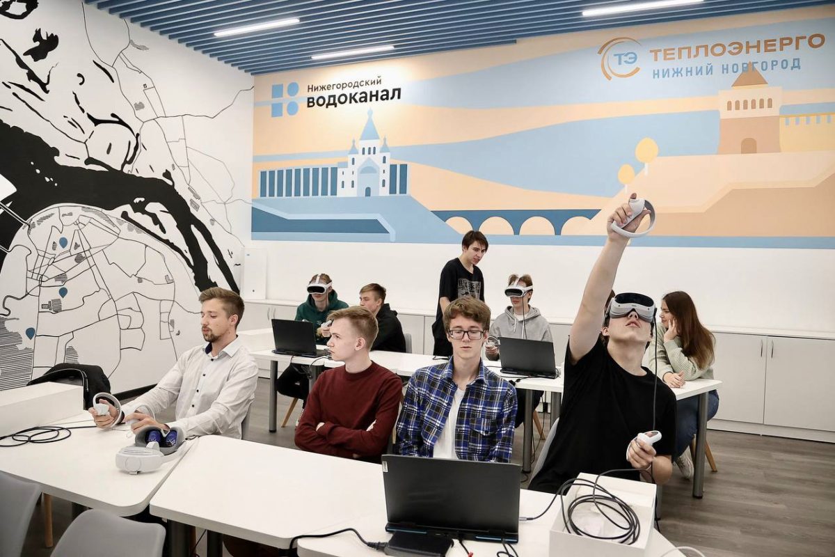 Образовательную площадку с VR-оборудованием открыли для будущих коммунальщиков в Нижнем Новгороде