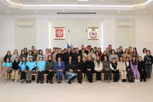 Татьяна Скоробогатова провела встречу со школьниками из ДНР, Херсонской и Запорожской областей