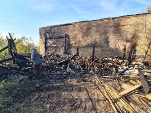 Приют для бездомных животных сгорел в Семенове