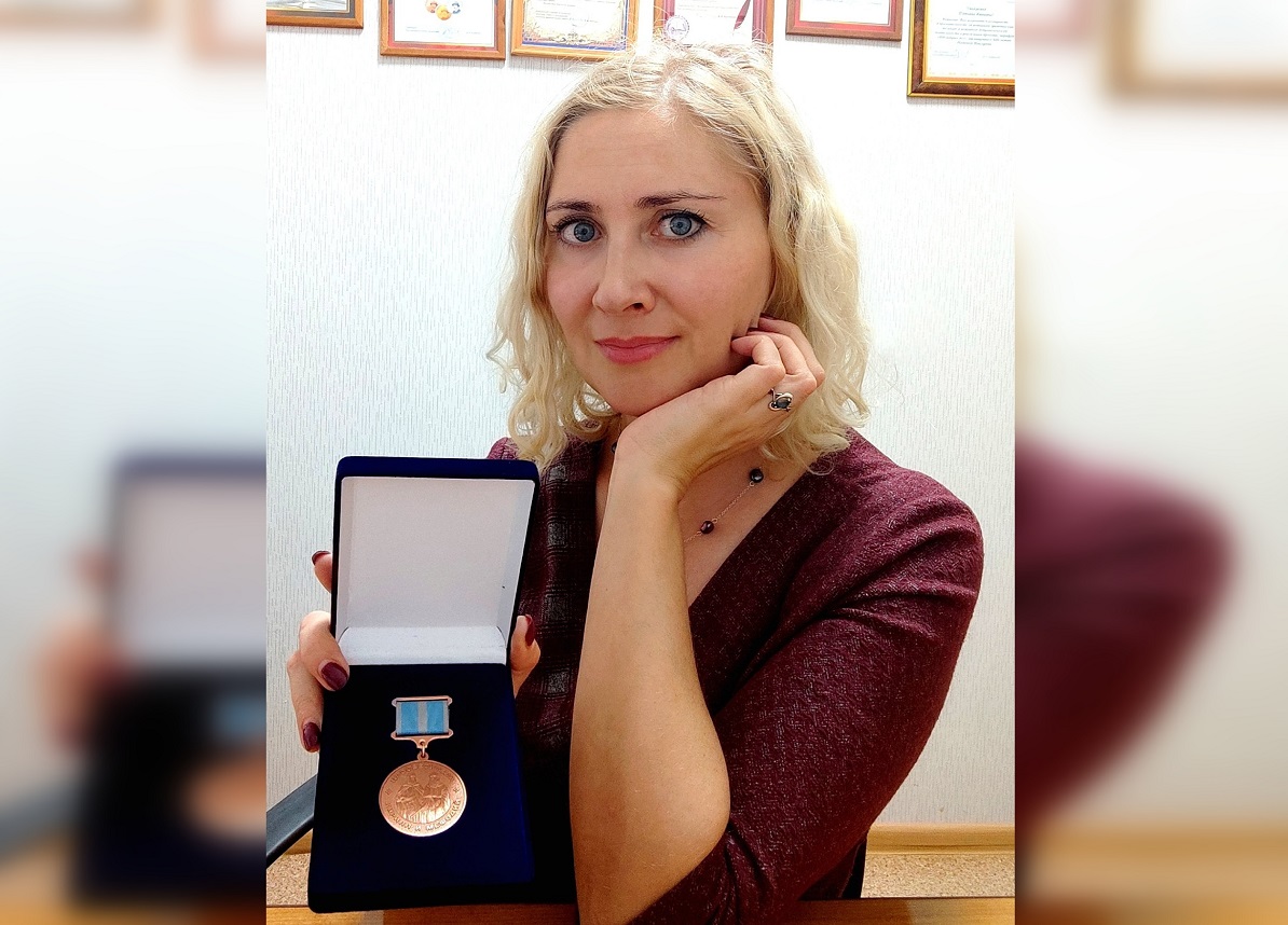 Очередную награду получила Татьяна Чернова из Вознесенского