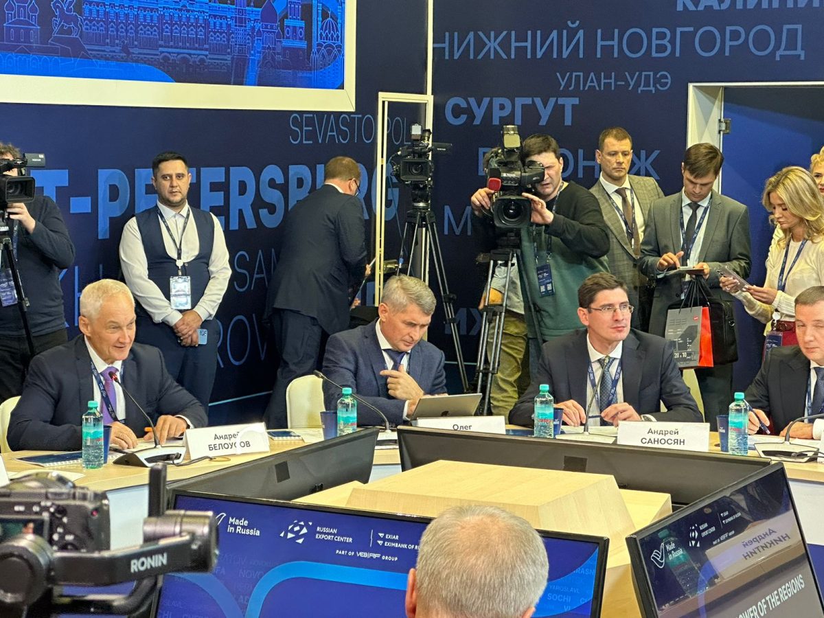 Андрей Саносян представил основные предложения по развитию экспортного потенциала в ПФО на форуме «Сделано в России»