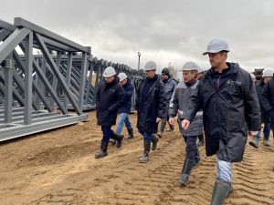 Náměstek ministra výstavby a bydlení a komunálních služeb Ruské federace Alexej Eresko zhodnotil rekonstrukci aerační stanice v Nižném Novgorodu
