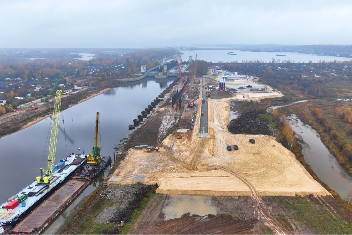 Модернизация шлюзов №15 и №16 ведется на Городецком гидроузле в  Нижегородской области 27 октября 2023 года | Нижегородская правда