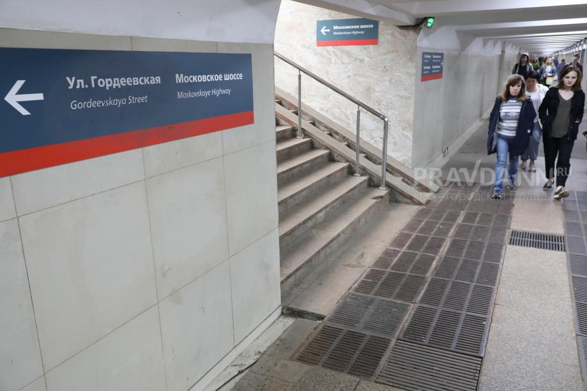 Ремонт спусков в тоннель у Московского вокзала продлили до декабря