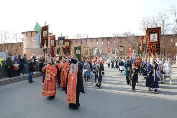 Крестный ход пройдет в центре Нижнего Новгорода 4 ноября