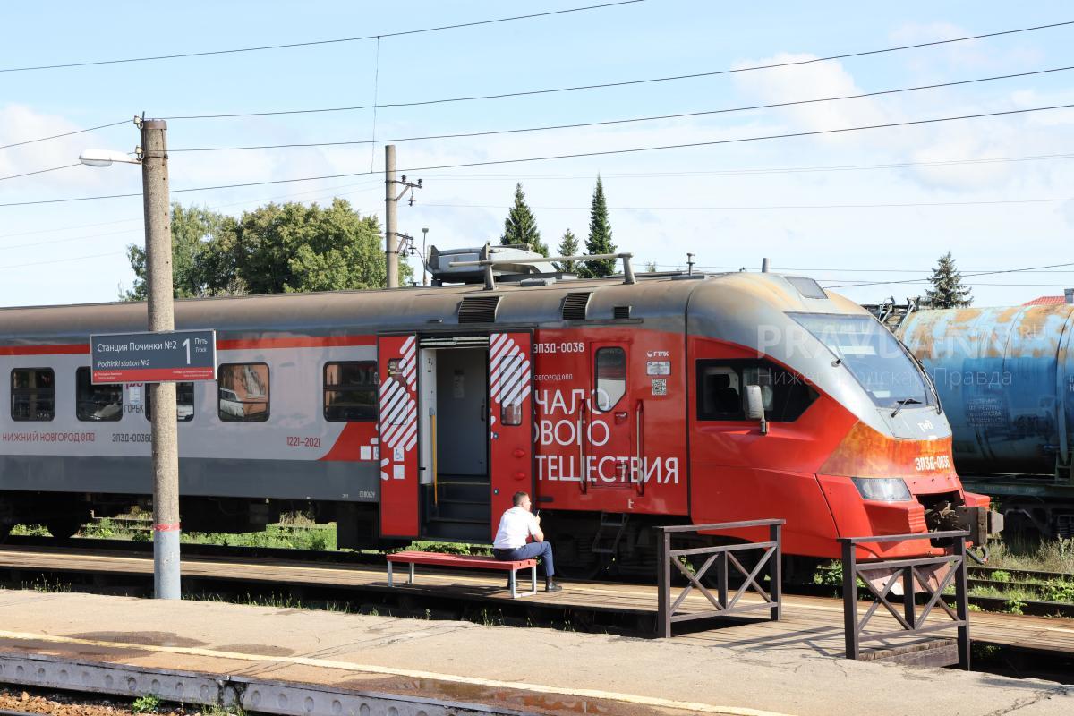 Более 60 тысяч человек воспользовались поездом Нижнего Новгорода — Моховые Горы