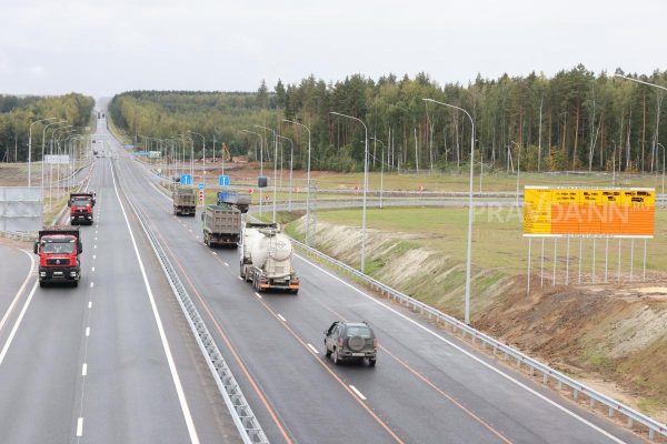 Более 1 млн раз проехали автомобилисты по участку трассы М‑12 от Москвы до Арзамаса