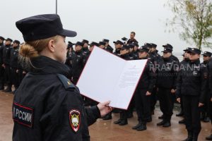 Курсанты Нижегородской аккадемии МВД приняли присягу