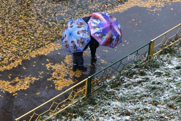 Дождь со снегом ждет нижегородцев на новой рабочей неделе