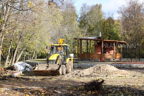 Срок завершения благоустройства парка Кулибина сдвинулся на 30 ноября