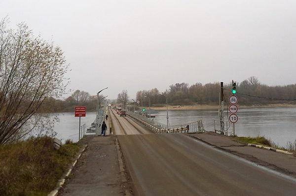 Понтонный мост через Оку в Павлове закроют на два дня