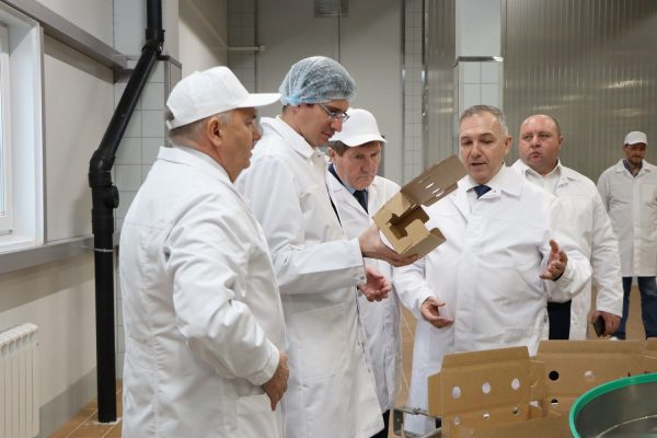 Новое производство по выпуску творога запустили в Княгинино