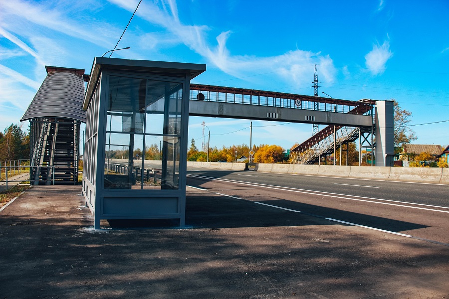 Два надземных перехода построят на трассе Р‑158 в Кстовском районе