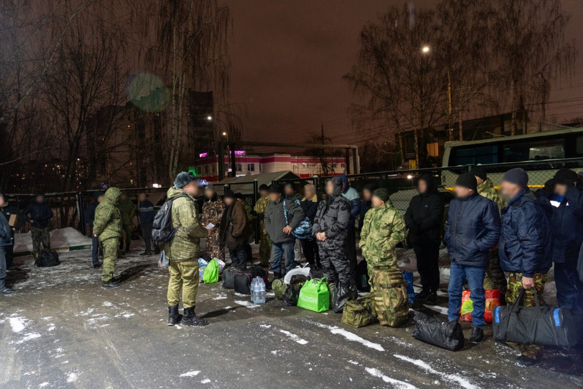 Нижегородские добровольцы отправляются на боевое слаживание перед СВО