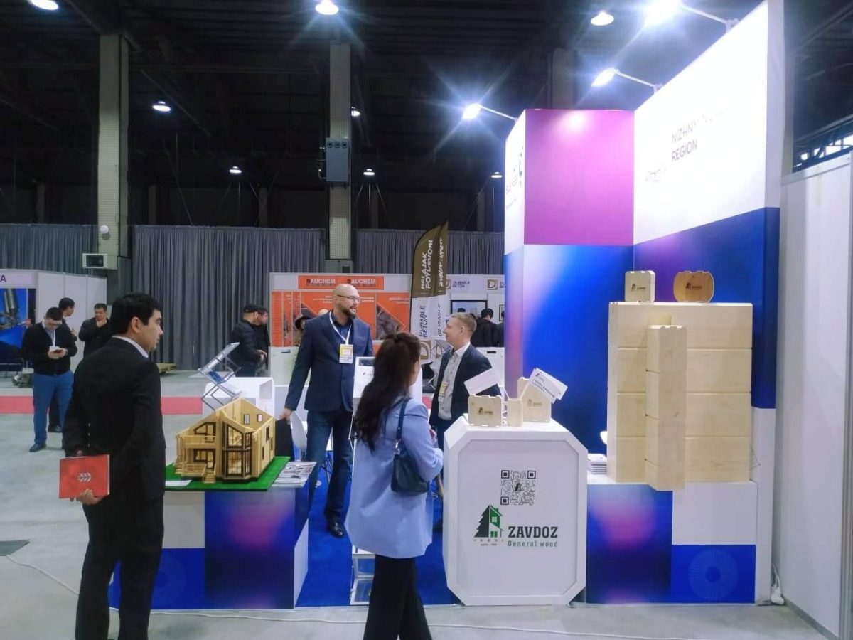 Три нижегородские компании принимают участие в выставке «Build pro expo 2023» на льготных условиях благодаря нацпроекту