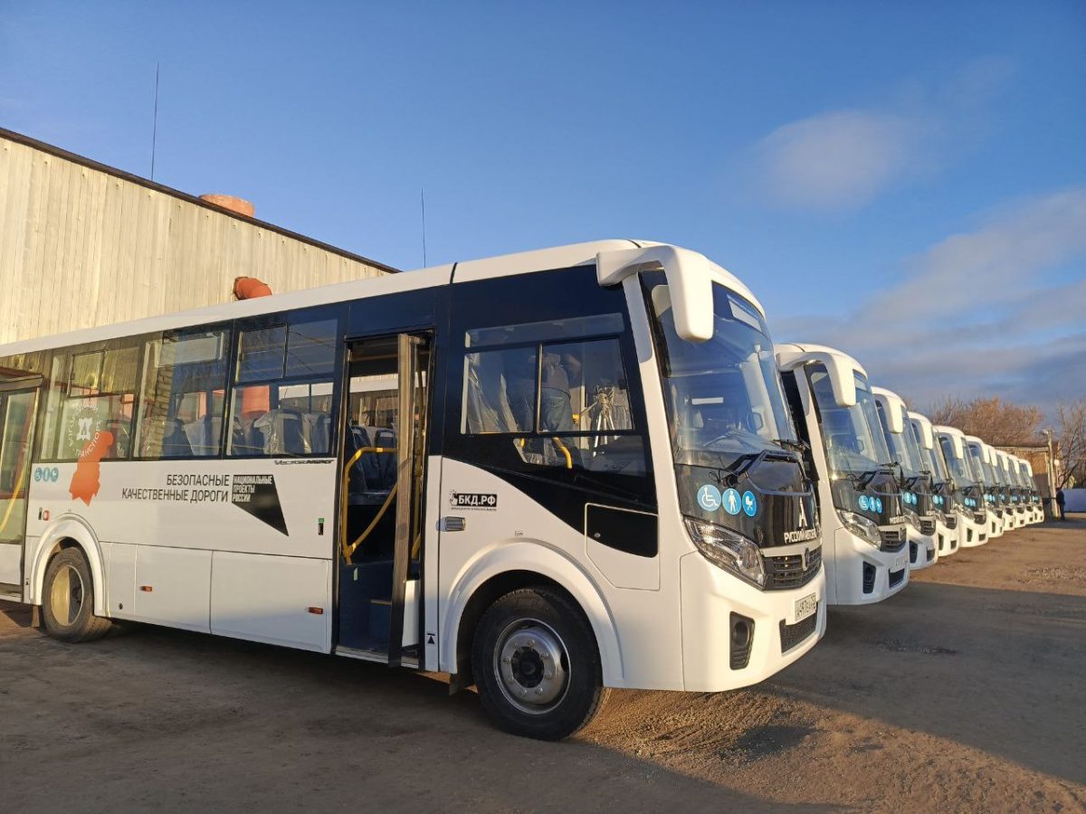 47 новых автобусов вышли на рейсы в 4 муниципалитетах Нижегородской области