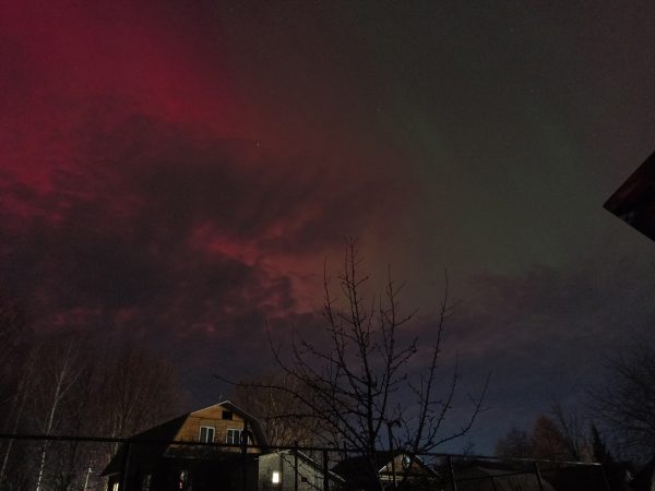 Нижегородцы снова наблюдали полярное сияние в ночь на 6 ноября