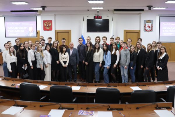 Всероссийский день открытых дверей прошел в стенах Гордумы для студентов