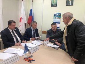 Олег Лавричев провел совместный прием граждан