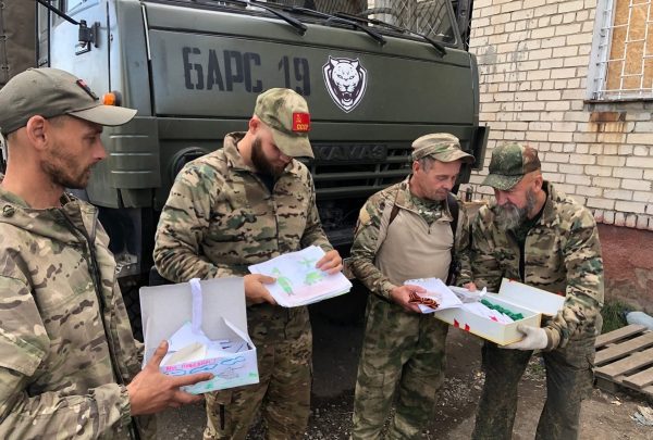 Группа нижегородцев «Русский доброволец» помогает бойцам СВО