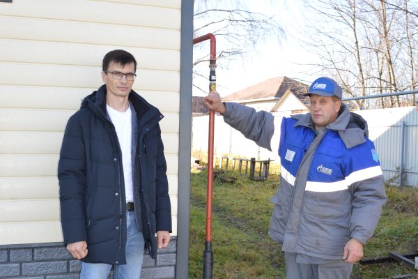 Частный сектор в селе Кременки Дивеевского округа подключен к природному газу