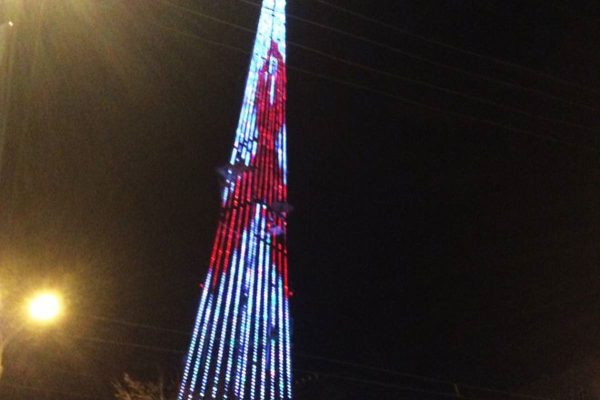 Красная лента украсит нижегородскую телебашню 1 декабря