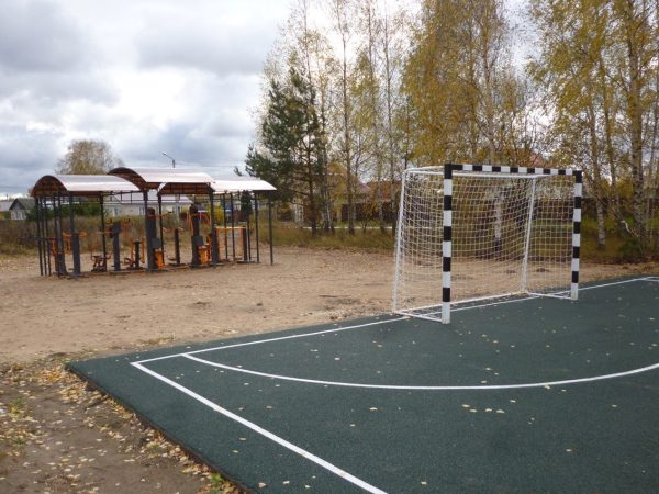 В Сокольском округе созданы две спортплощадки по проекту «Вам решать!»