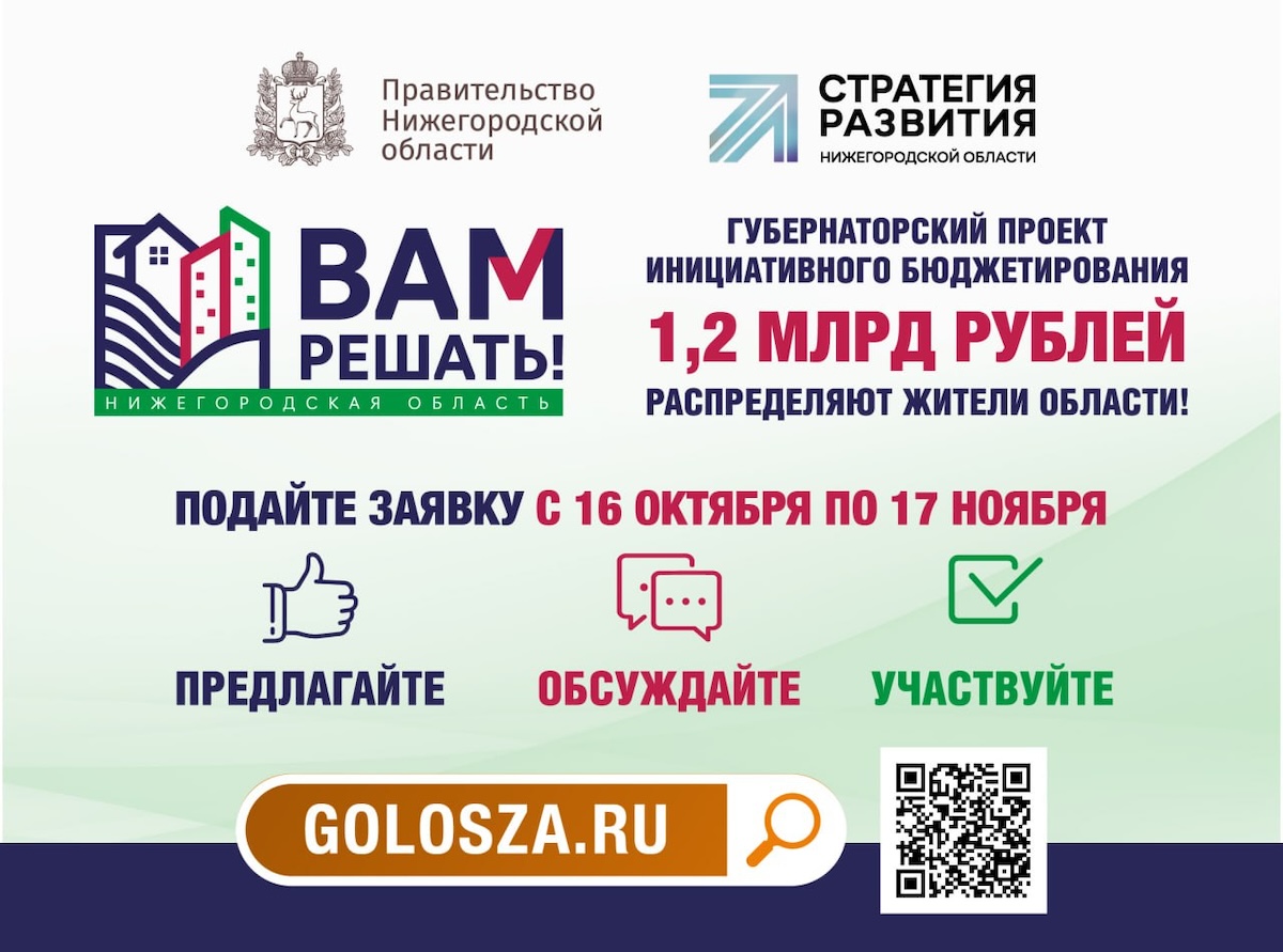 10 инициатив предложили жители Нижегородского района