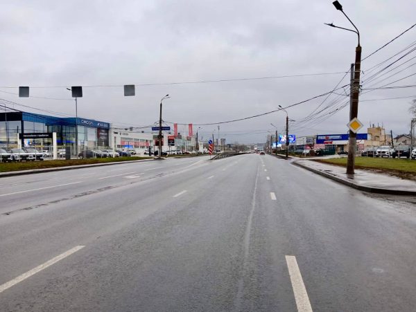 Дополнительные полосы появились на Комсомольском шоссе