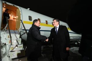 Премьер-министр Республики Беларусь Роман Головченко прибыл в Нижний Новгород