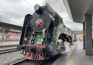 Ретропоезд на паровой тяге выполнил 20‑й туристический рейс