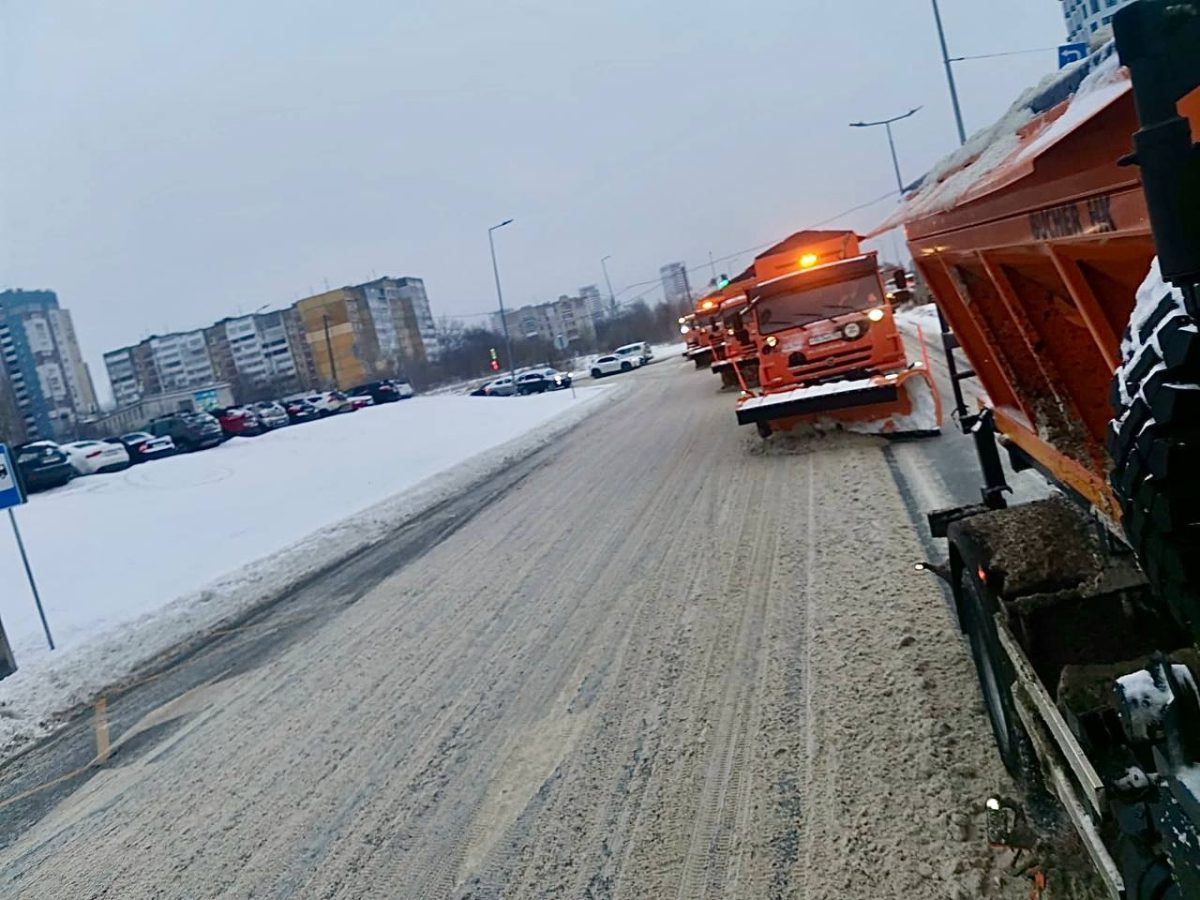 Около 12 см снега выпало в Нижнем Новгороде