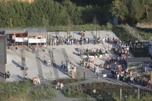 Благоустройство площади перед станцией канатной дороги задерживается