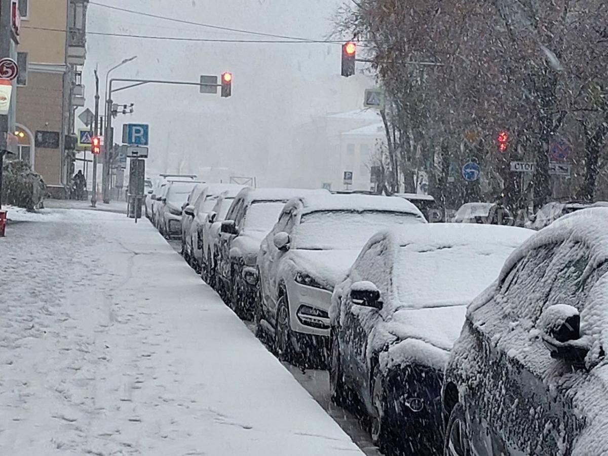 Небольшой снег и похолодание до ‑8 градусов ждет нижегородцев на рабочей неделе