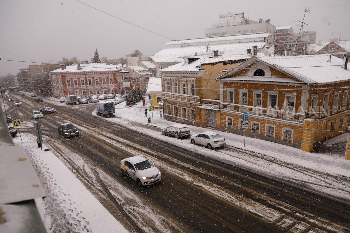 Небольшой снег и потепление до ‑2 градусов ждет нижегородцев в выходные