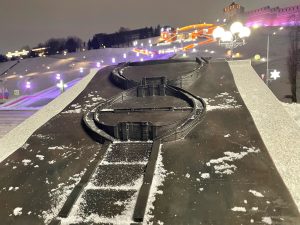 Мини-версия Чкаловской лестницы появилась на Нижневолжской набережной