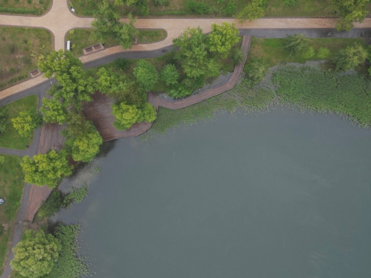 Акваторию и берег озера расчистили в Светлоярском парке