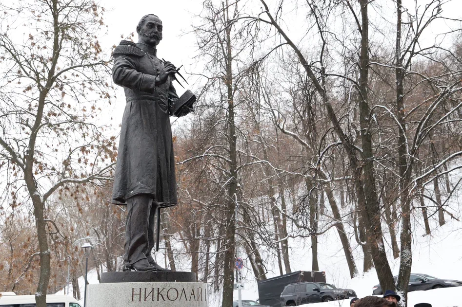 В Нижнем Новгороде открыли памятник императору Николаю I