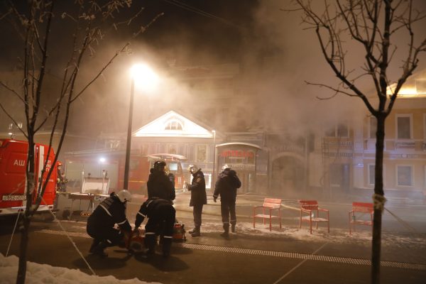Шалабаев: пожар затронул два здания, построенных в начале прошлого века
