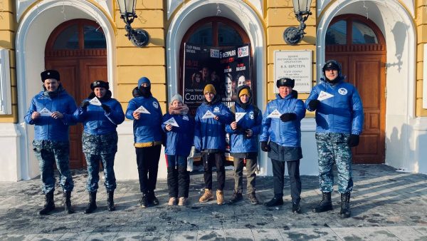 Более 7 тысяч писем-треугольников раздали нижегородцам Волонтеры Победы