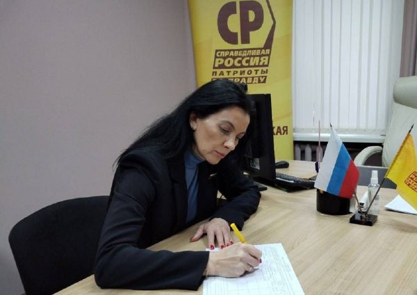Нижегородские эсеры собирают подписи в поддержку кандидатуры Владимира Путина