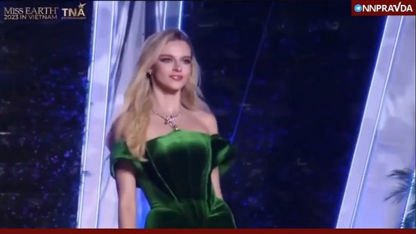 Опубликовано видео с Дарьей Луконькиной в полуфинале конкурса «Мисс Земля-2023»