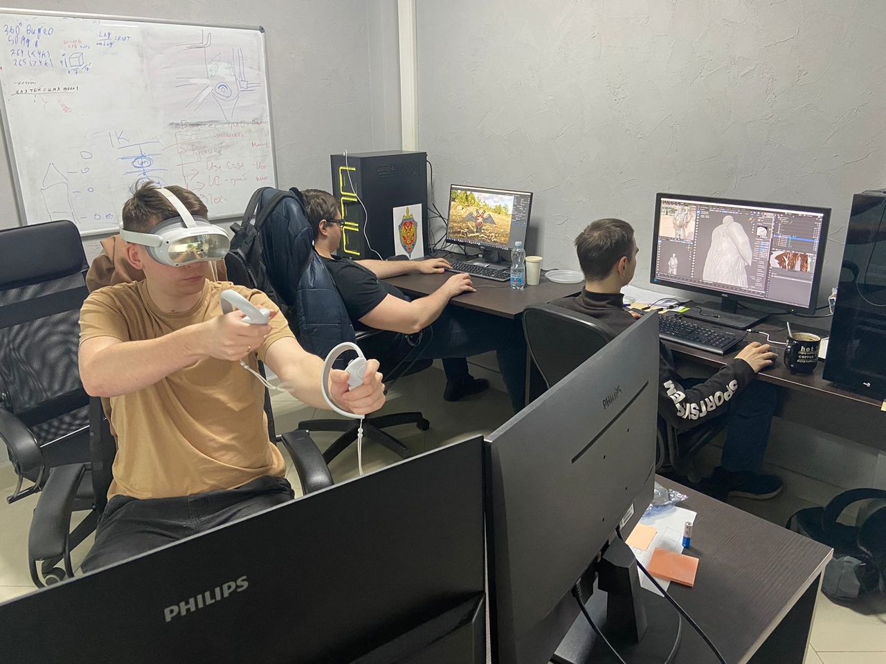 Нижегородским школьникам показали, как разрабатывают VR-технологии для учебы