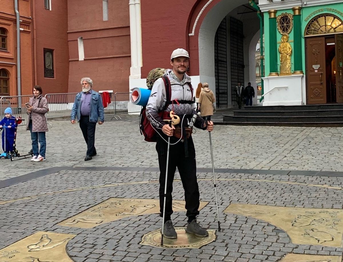 Вениамин Сиротин из Семенова хочет дойти пешком до Адлера
