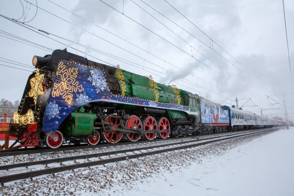 «Поезд Деда Мороза» приехал в Нижний Новгород