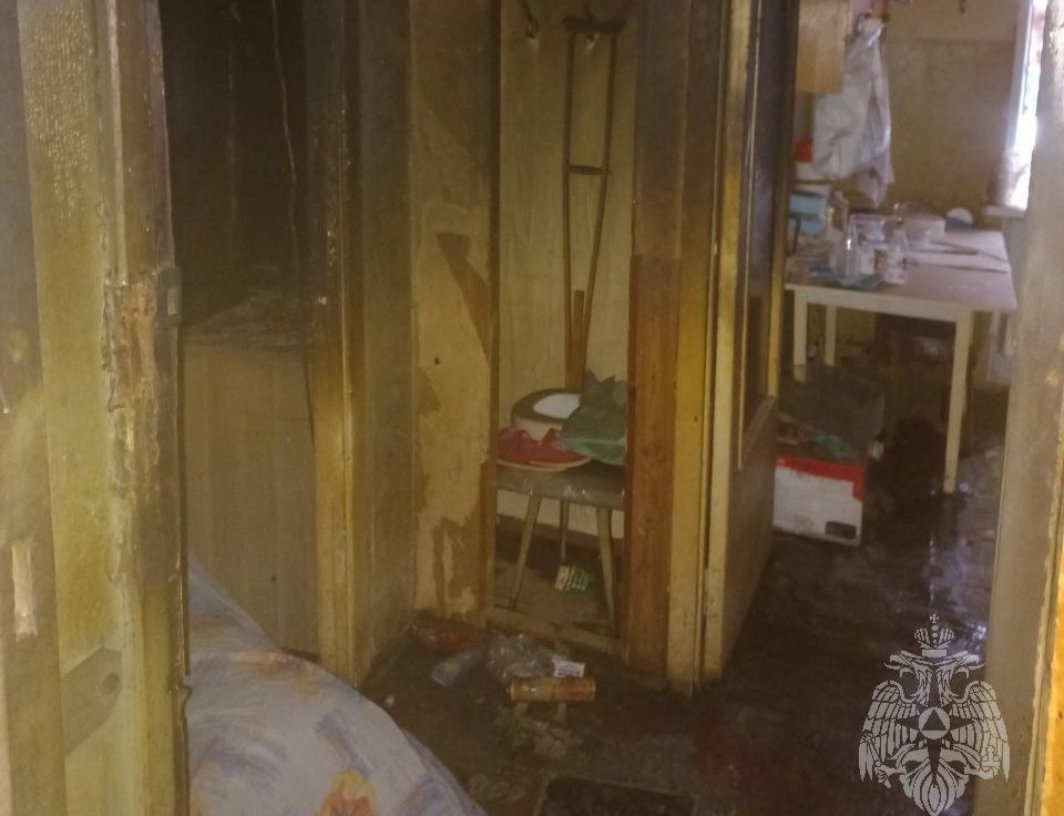 75-летняя женщина погибла при пожаре в доме на улице Белинского