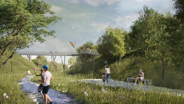 В Нижнем Новгороде начались работы по созданию террасного парка на территории Почаинского оврага