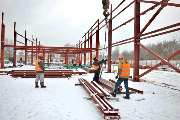 Центр единоборств в АВтозаводском районе строят с опережением графика в