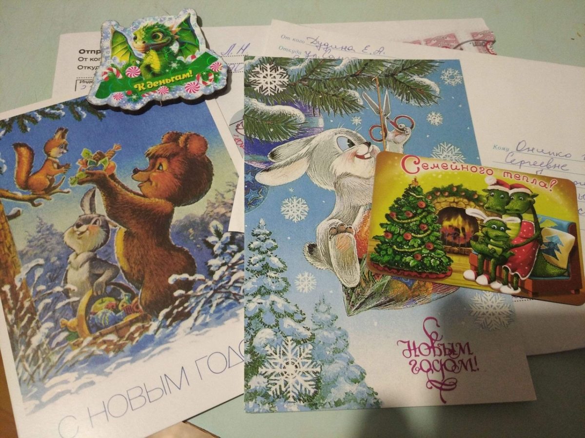 Нижегородка объединила жителей из разных концов страны новогодними открытками